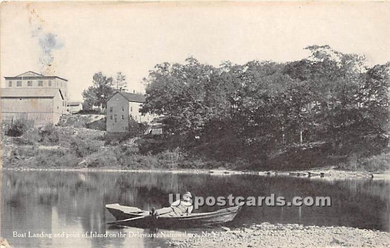 Boat Landing and Point of Island - Narrowsburg, New York