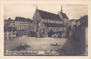 Switzerland Basel Barfuesserplatz und Museum Photo