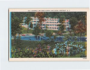 Postcard Assembly inn From Across Lake Susan, Montreat, North Carolina