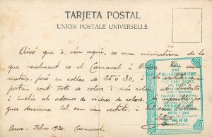 Bolivia Oruro danza de Indios 1920