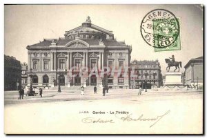 Old Postcard The Geneva Theater