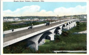 1920s Hopple Street Viaduct Cincinnati Ohio Postcard