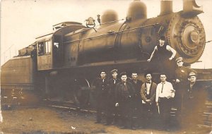 Train 7541 Pennsylvania Steam Locomotive Railroad Real Photo Train Railroad, ...