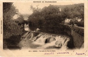 CPA Arbois vue prise du Pont de Grezin (1265009)