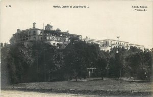 Miret Real Photo Postcard Mexico Castillo de Chapultepec castle palace 