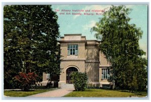 1910 Albany Institute Historical Art Society Albany New York Vintage Postcard 