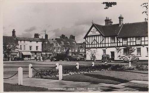 The Saracens Head Pub Public House Beaconsfield Buckinghamshire Photo Postcard