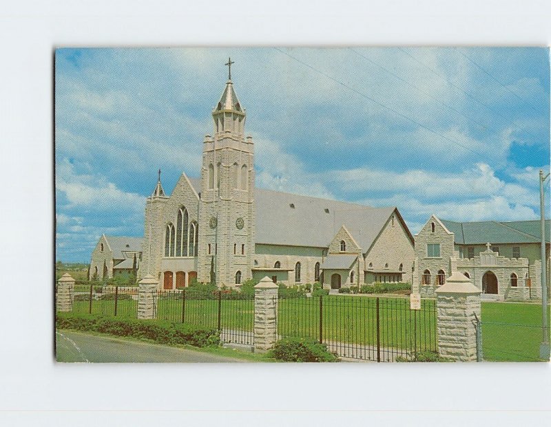 Postcard Virgin of San Juan Catholic Church San Juan Texas USA