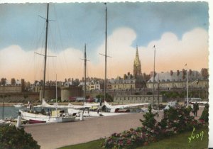 France Postcard - Saint-Malo (Ille-Et-Vilaine) - Bassin Des Yachts - Ref TZ4957