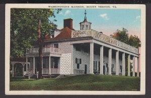 Virginia Mount Vernon - Washington's Mansion - WB