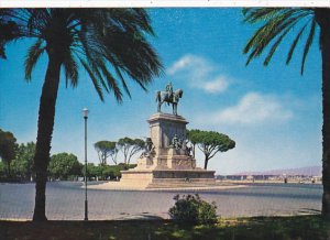 Italy Roma Rome Gianicolo Monumento a Garibaldi