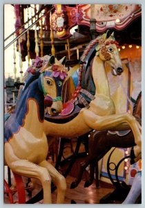 San Francisco  California  Carousel Pier 39     Postcard