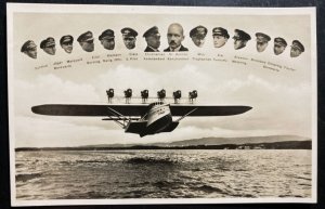 Mint Dornier DOX Seaplane RPPC Postcard Biggest In The World 1932