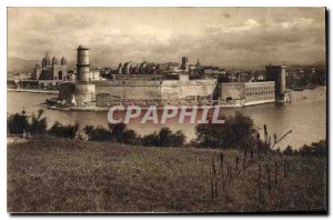 Old Postcard Marseille Fort St John