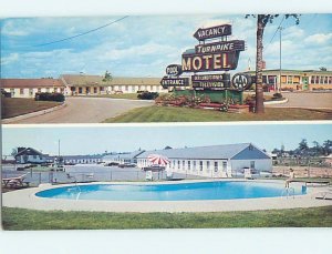 Unused Pre-1980 MOTEL SCENE Maple Shade New Jersey NJ HJ9825