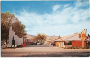 IDAHO MOTEL Roadside POCATELLO 1950s Chrome Vintage Postcard