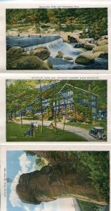Chimney Rock Section Western North Carolina nc postcard folder foldout #3