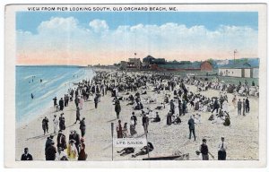 Old Orchard Beach, Me, View From Pier Looking South