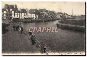 Old Postcard Croisic Port