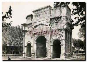 Postcard Modern Roman Provence Orange Triumphal Arch Facade South and East