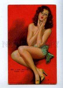 202935 NUDE Girl imitate birds PIN-UP Earl MORAN old MUTOSCOPE