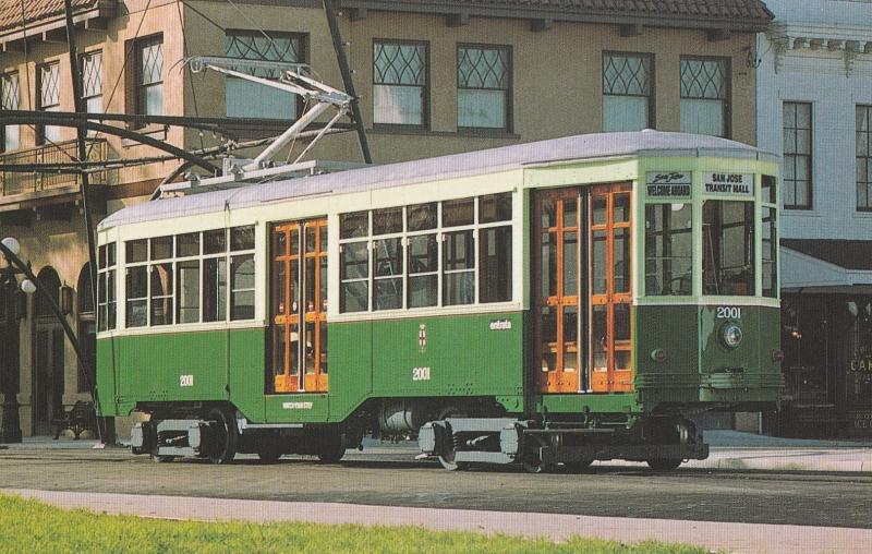 Trolley Car Postcard Milan, Italy Number 2001 Light Rail Tram