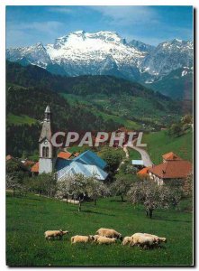 Postcard Modern Massif des Aravis Haute Savoie Manigod Part Massif Tournette