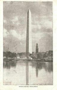 Vintage Postcard 1911 View of  Washington Monument Washington D.C.