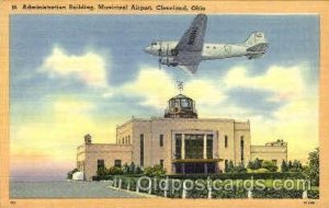 Administration Building, Municipal Airport, Cleveland, OH USA Airport Unused 