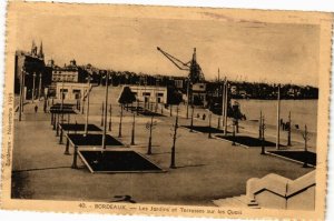 CPA BORDEAUX-Les Jardins et Terrasses sur les Quais (176854)