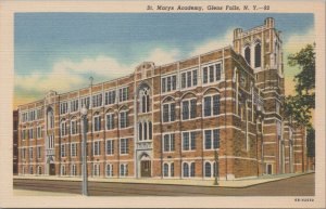 Postcard St Marys Academy Glens Falls NY