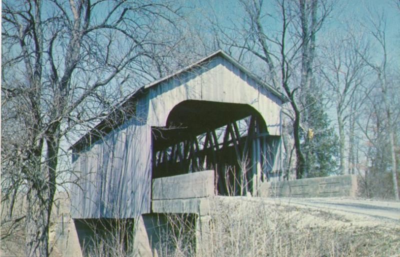 Pipe Stem Covered Bridge near Milan, Ripley County IN, Indiana