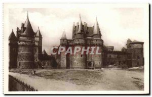 Old Postcard The Glass Facade Du Chateau