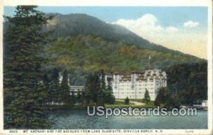 Mt Abenaki & the Balsams, Lake Gloriette - Dixville Notch, New Hampshire NH  