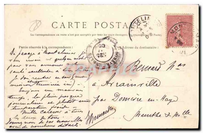 Old Postcard Chateau de Mazenc Drome Property of M Loubet President of the Re...