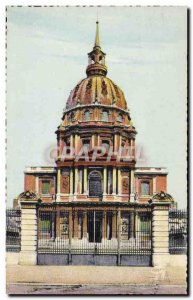 Old Postcard Paris Invalides
