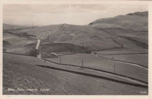 Shap Fells Kendal Vintage Mint Real Photo Panoramic Old Postcard