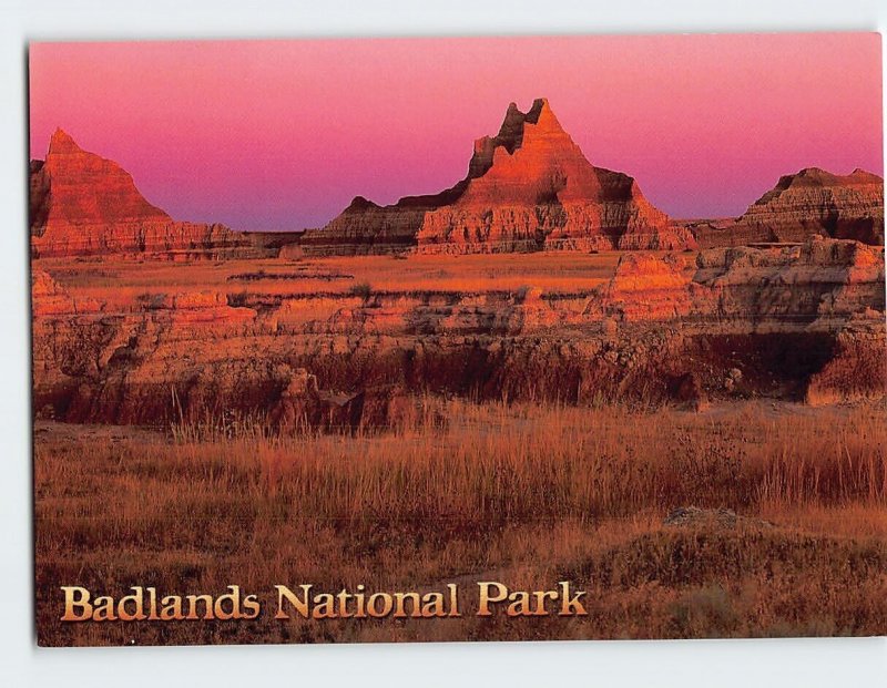 Postcard Badlands National Park, South Dakota