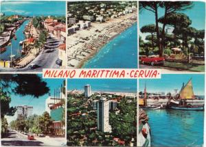 MILANO MARITTIMA CERVIA, Italy, 1965 used Postcard