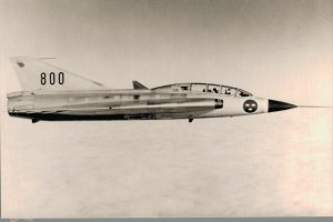 Aviation SAAB SK35C Draken Sweden Aircraft RPPC 03.54