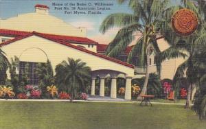 Florida Fort Myers Home Of The Rabe O Wilkinson Post No 38 American Legion