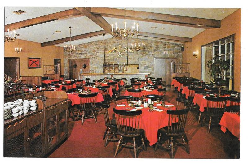 PA Pottstown Restaurant Sunnybrook Ballroom Colonial Room Rte 422 Vtg Postcard