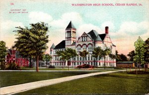 Iowa Cedar Rapids Washington High School 1910