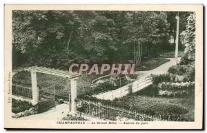 Old Postcard Champagnole Grand Hotel Park Entrance