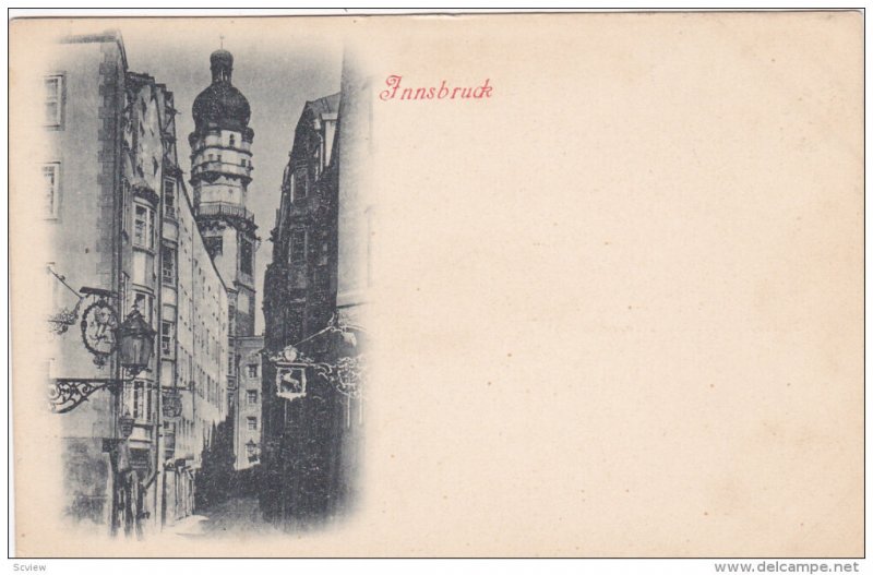 INNSBRUCK, Tirol, Austria, 1900-1910's; General View