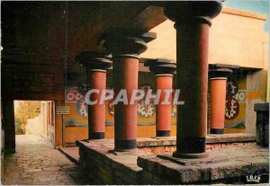 Postcard Modern Knossos Portico of the Guard