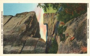 Vintage Postcard The Opera Box Chimney Rock Mountain Western North Carolina NC