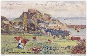 Mont Orgueil Castle , JERSEY , PU-1905