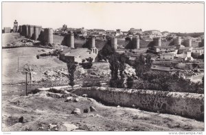 RP, General View, Avila (Castilla y Leon), Spain, 1920-1940s