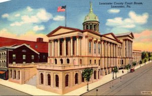 Pennsylvania Lancaster County Court House Curteich